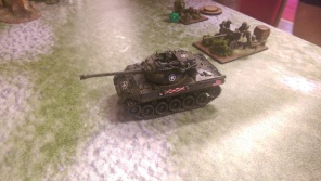 The Hellcat got off to a great start by taking out the Hetzer.